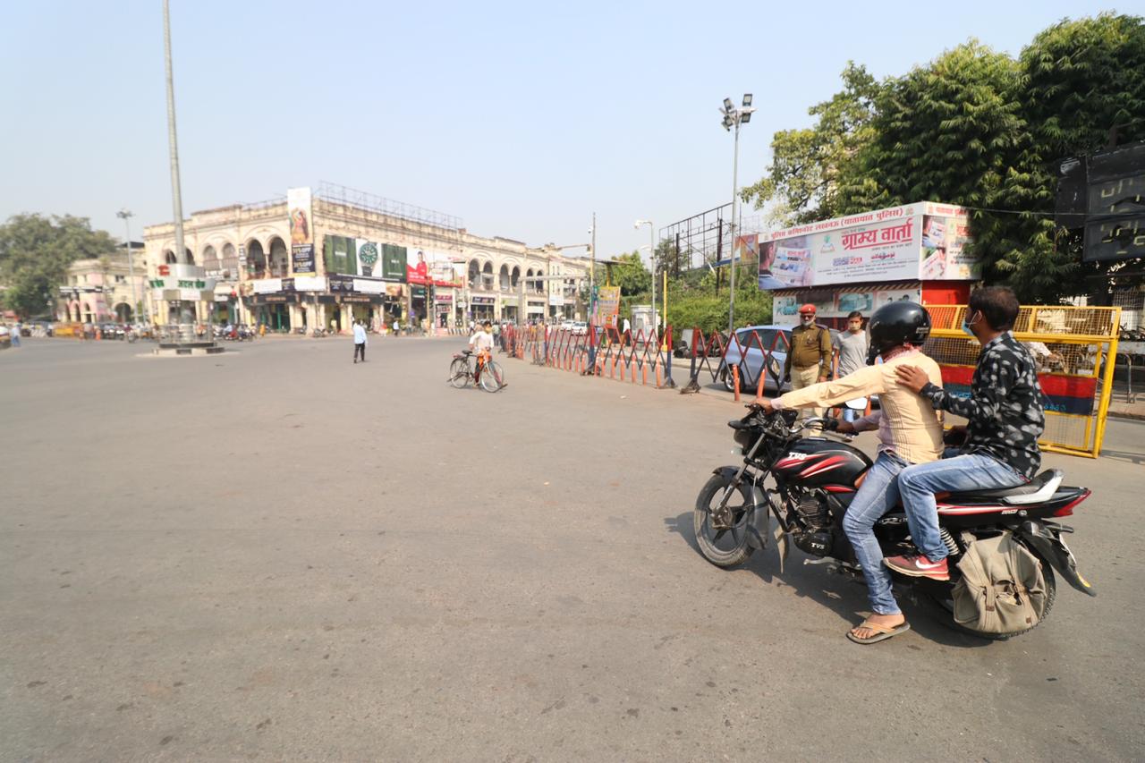 traffic month started capital Lucknow