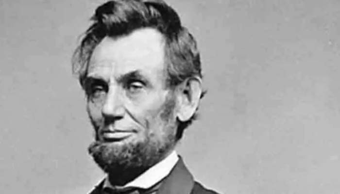Former US President Abraham Lincoln