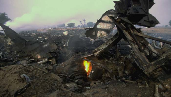 airplanes collide in Haryana Charkhi Dadri-3