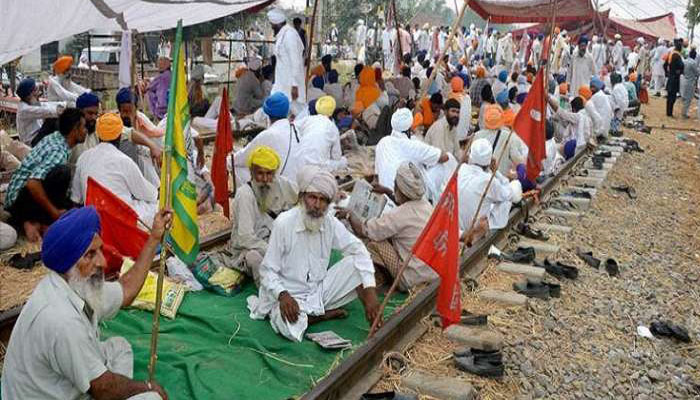 farmers protest in punjab