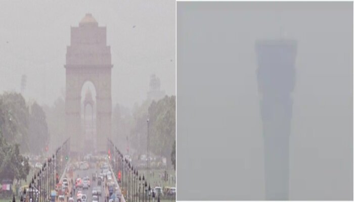 दिल्ली की हवा हुई जहरीली: सांस लेना हुआ मुश्किल, प्रदूषण से हालत गंभीर