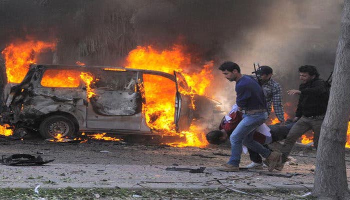 Car Blast in Syria