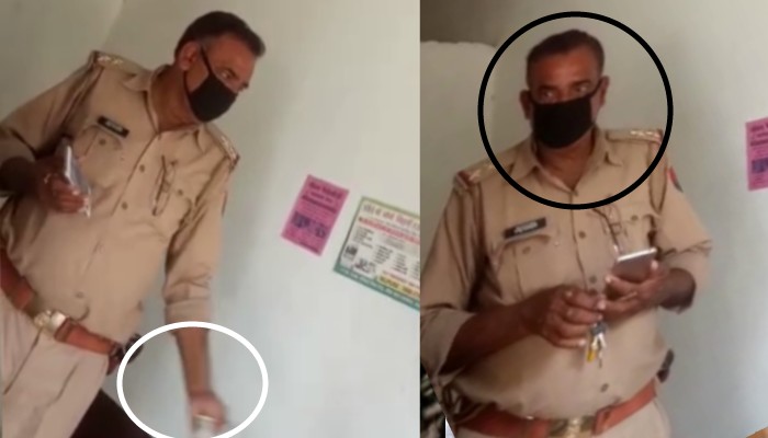 दारोगा का गंदा वीडियो: कैमरे पर वर्दी हुई शर्मसार, SSP एटा ने तुरंत किया सस्पेंड