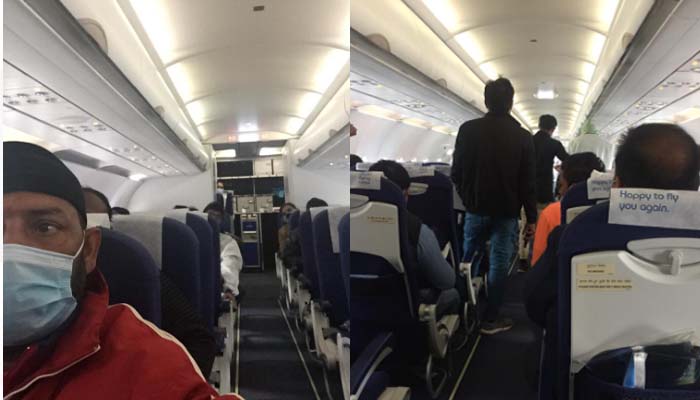साढ़े तीन घंटे तक इंडिगो का विमान नहीं भर सका उड़ान, यात्रियों ने किया हंगामा