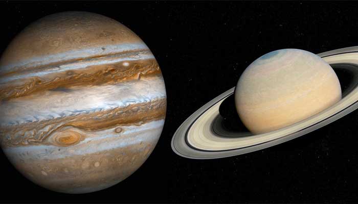 Jupiter And Saturn