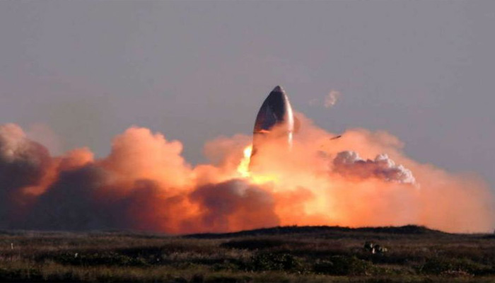 रॉकेट में हुआ विस्फोट: आसमान से बरसे आग के गोले, मिशन मंगल फेल