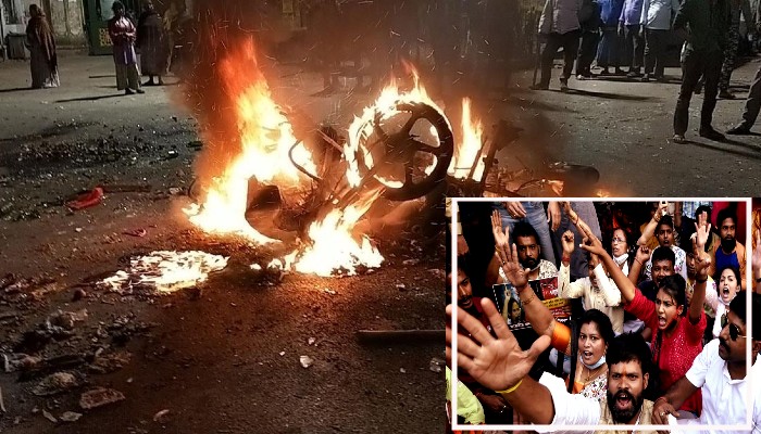 West Bengal TMC Leader Murdered in howrah Supporters Massive Protest