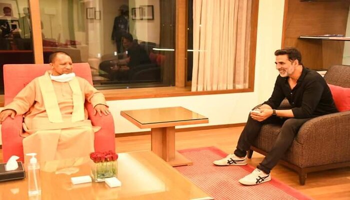 अक्षय कुमार ने CM योगी से की मुलाकात, इस मुद्दे पर हुई बातचीत