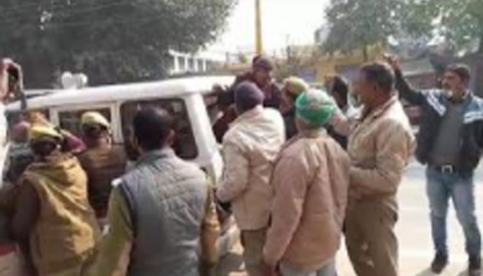 अयोध्या में ऐसा रहा किसान दिवस, कांग्रेसियों के साथ अखिलेश यादव गिरफ्तार