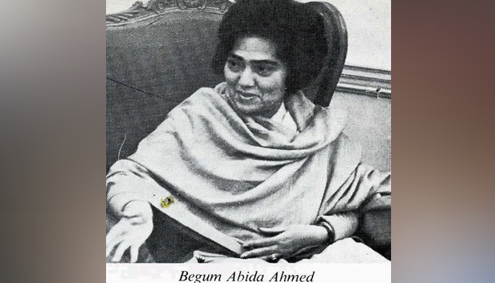 Begum Abida Ahmed