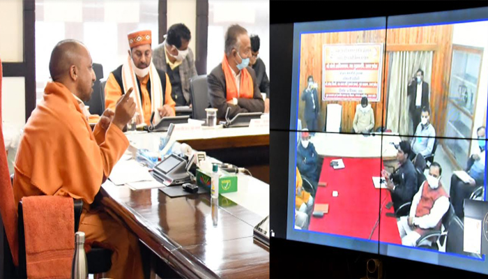 वैश्विक महामारी कोविड-19 के दौरान मंगल दलों का योगदान उल्लेखनीय: CM योगी