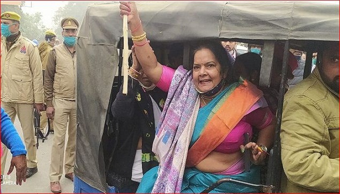 भारत बंद: गोरखपुर में खुले रहे बाजार, सपा-कांग्रेस और पुलिस की तीखी नोकझोंक