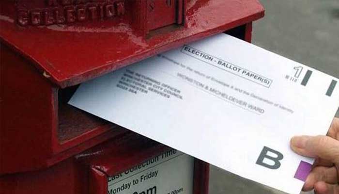 postal ballot