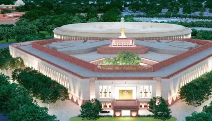 ऐसी होगी संसद की नई इमारत, लोकतंत्र के नए मंदिर की पड़ गई नींव