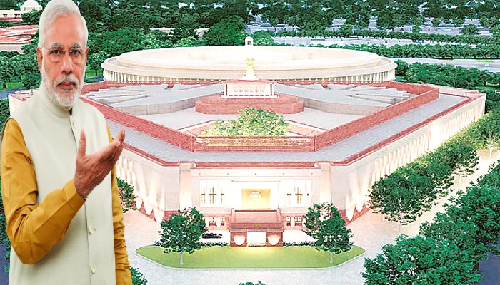 संसद भवन का भूमिपूजन: PM मोदी आज रखेंगे नींव, शामिल होंगे ये दिग्गज