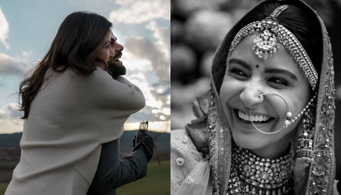 विराट-अनुष्का की शादी के तीन, कोहली ने शेयर की ये खूबसूरत तस्वीर