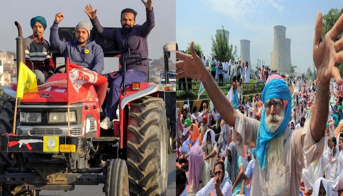 Delhi Border Rich Farmers Different From Mumbai Azad Ground Poor Crowd protest anti Farm laws
