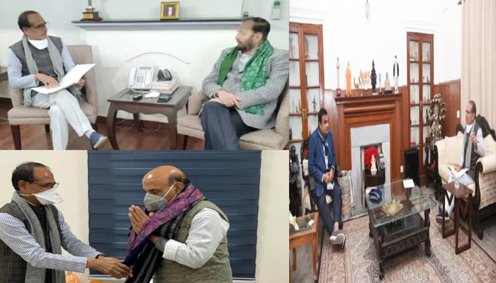 CM शिवराज ने दिल्ली में 5 मंत्रियों से की मुलाकात, जानिए क्या है वजह