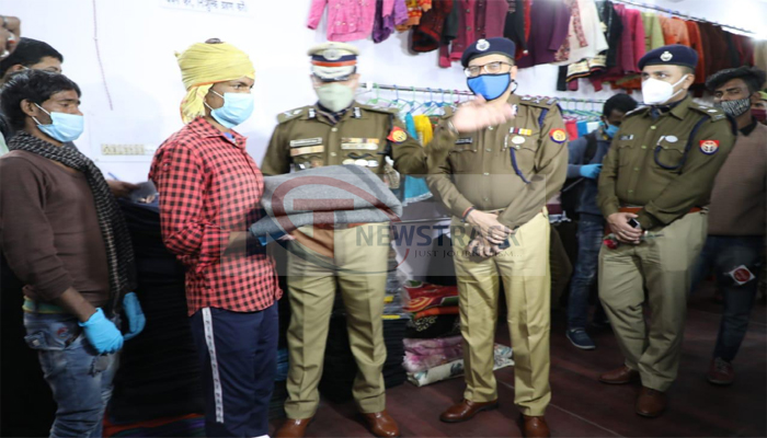 लखनऊ: गरीबों के लिए मुफ्त में वस्त्र उपलब्ध कराएगा पुलिस वस्त्र सेवा केंद्र
