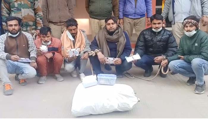 सहारनपुर पुलिस को मिली बड़ी कामयाबी, नशीली दवाईयों के साथ 6 गिरफ्तार