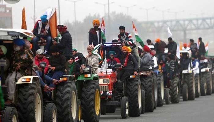 tractor parade republic day