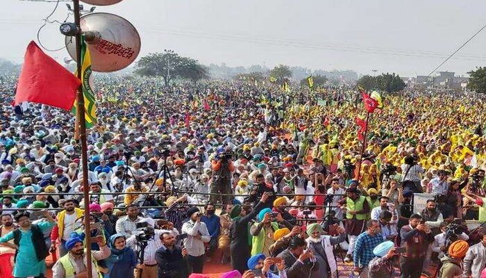बरनाला: किसान-मजदूर एकता महारैली, इस दिन दिल्ली की तरफ रुख करेंगे किसान
