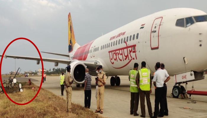 अभी-अभी विमान हादसा: खंबे से टकराई फ्लाइट, खतरे में पड़ी यात्रियों की जान