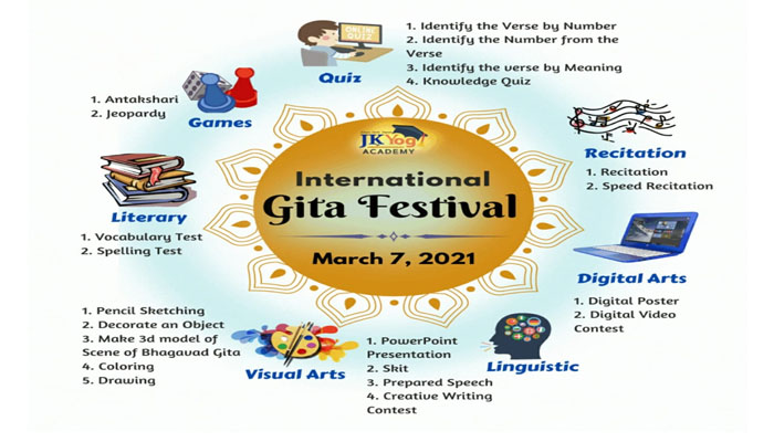 International Geeta Festival: गूंजेंगे गीता के उपदेश, होंगी ऑनलाइन प्रतियोगिता