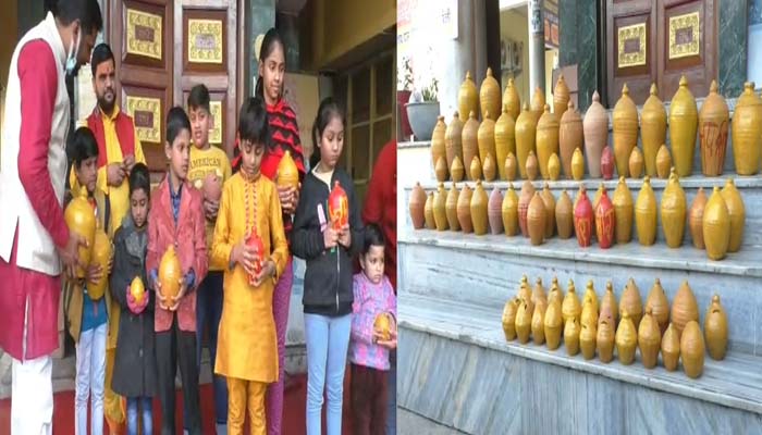 बरेली के नन्हें बच्चों की राम भक्ति, मंदिर निर्माण के लिए दिए 108 गुल्लकों के पैसे