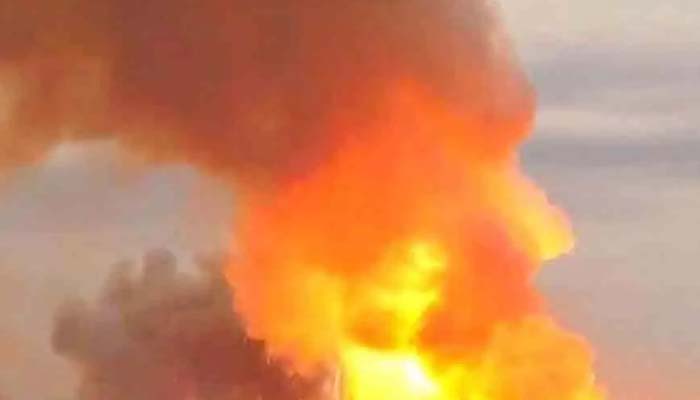 explosion in gas pipe line-2