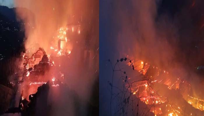 शिमला में भयानक अग्निकांड: कई मकान जलकर खाक, मची अफरातफरी