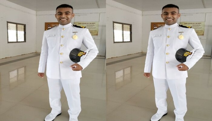 भारतीय नौसेना में लेफ्टिनेंट बने शेखर त्रिपाठी, गोरखपुर का नाम किया रोशन