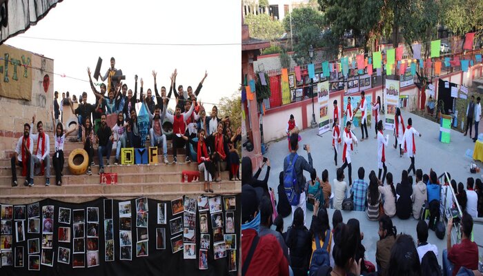 लखनऊ में दस्तक युवा उत्सव का आयोजन, छात्रों ने लिया बढ़-चढ़कर हिस्सा