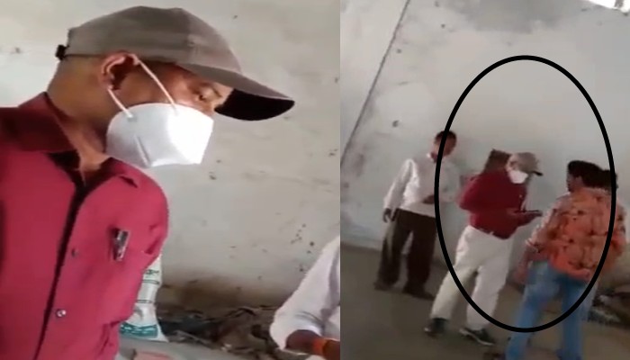 कानपुरः सीनियर मार्केटिंग इंस्पेक्टर का वीडियो वायरल, किसानों से मांग रहे पैसे