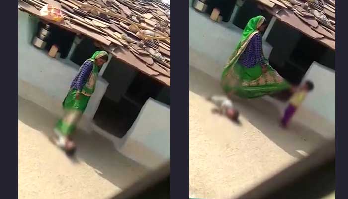 माता बनी कुमाता: मासूम बेटियों के साथ किया ऐसा, वीडियो हुआ वायरल