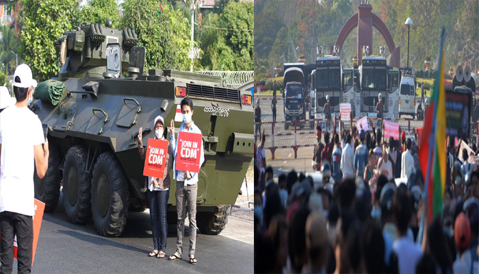 टैंक तैनात सड़कों पर: सेना के जवान हर तरफ मौजूद, पकड़े जाने पर 20 साल की सजा