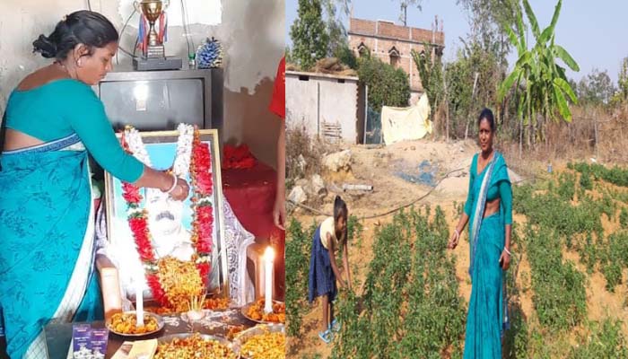 पुलवामा शहीद की पत्नी सब्जी बेचने को मजबूर, सरकार ने नहीं पूरा किया वादा