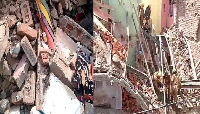 दिल्ली में गिरी इमारत: दब गए मलबे में इतने लोग, भयानक मंजर देख कांपी राजधानी
