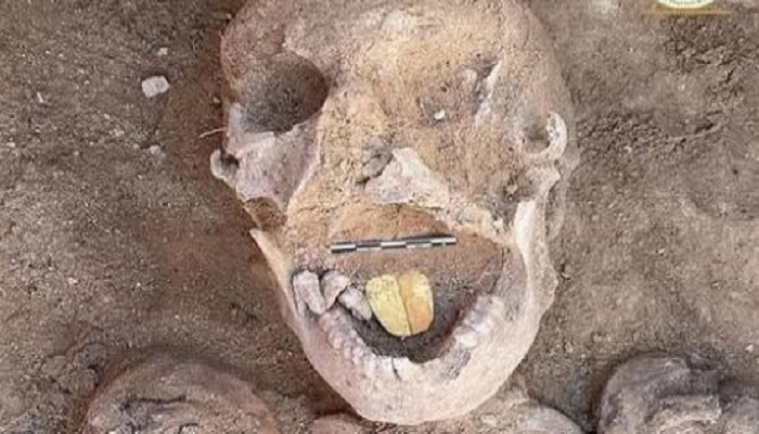 मिली सोने की जीभ: काट कर दफनाई हजारों साल पहले, देख वैज्ञानिक भी कांप उठे