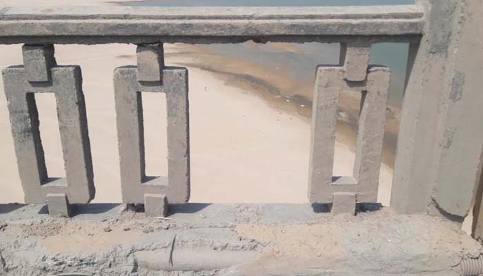 Chambal Bridge Damaged