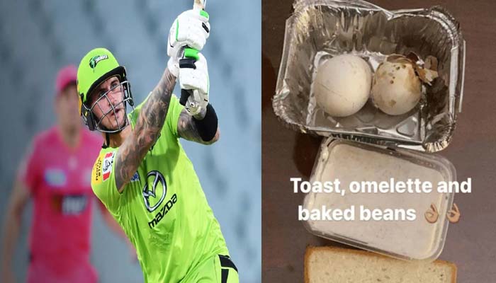 पाकिस्तान की फजीहत, क्रिकेटर एलेक्स हेल्स को नाश्ते में मिले सड़े अंडे और ब्रेड