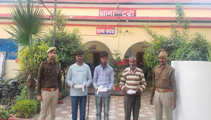 शाहजहांपुर पुलिस को बड़ी कामयाबी, 60 लाख रुपये की अफीम बरामद, 3 गिरफ्तार