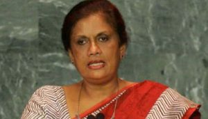 श्रीलंका की पहली महिला राष्ट्रपति चंद्रिका कुमारतुंगा