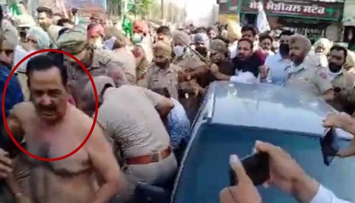 BJP विधायक को किसानों ने पीटा, फाड़े कपड़े, चेहरे पर कालिख पोत नग्न कर दौड़ाया