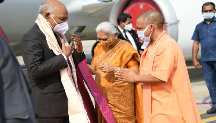 वाराणसी में राष्ट्रपति कोविंद: सीएम योगी ने किया स्वागत, ये है 3 दिवसीय कार्यक्रम