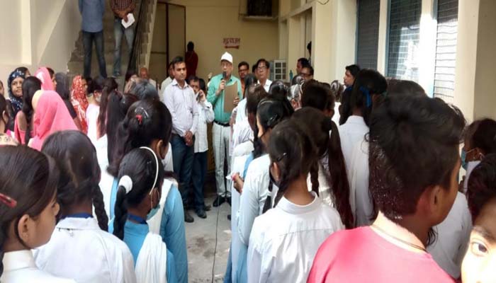 हमीरपुर: संचारी रोग नियंत्रण अभियान शुरू, निकाली गयी जागरूकता रैली