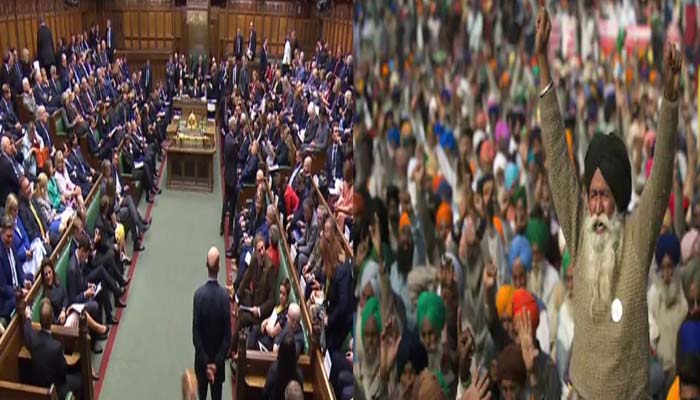 ब्रिटेन पहुंचा किसान आंदोलनः संसद में उठी आवाज, तो सरकार ने दिया ये जवाब