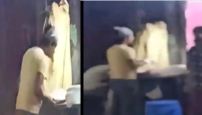 रोटी पर थूकने का एक और वीडियो वायरल, पुलिस ने आरोपी को किया गिरफ्तार
