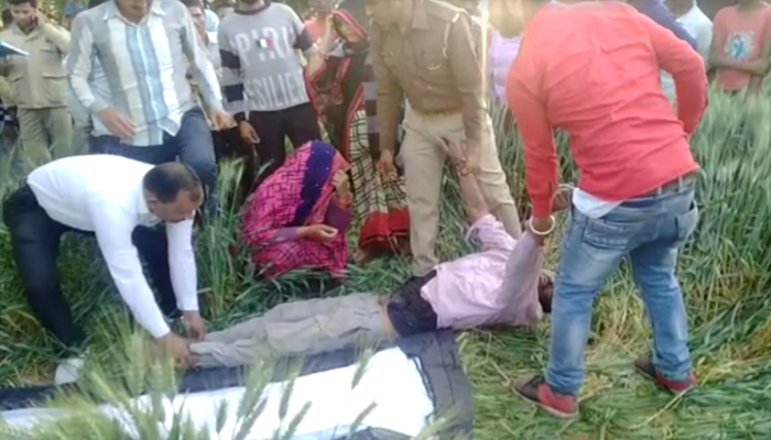 रायबरेलीः खेत में मिली लाश, पुलिस ने शुरू का पड़ताल, दो साथी हिरासत में