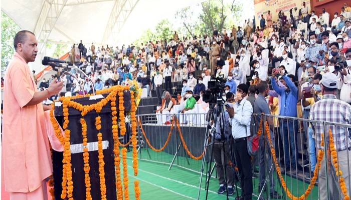 CM योगी ने किया-  टीबी हारेगा, देश जीतेगा अभियान का शुभारंभ